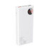 Baseus Mulight 45W 20000mAh Digital Display Power Bank White